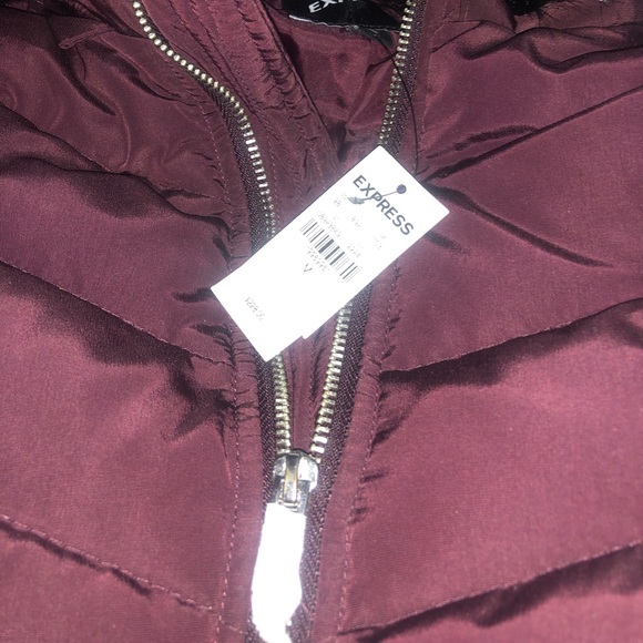 ππHOST PICK ππ Express Super Cute Warm PUFFER Coat w/Faux Fur Removable Hood - Picture 5 of 5